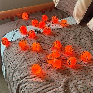 Halloween Pumpkin String Lights